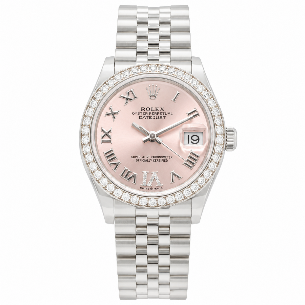 Rolex Datejust Midsize 31MM 278384RBR Diamond Watch